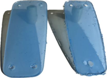 KASON 1245/1248 Series Flange Hinge Base Shim 3 & 4-Hole 1/4" Thick