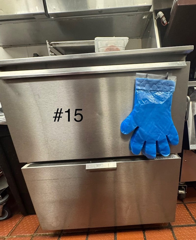 UNIT #15 LEFT OF GRILL