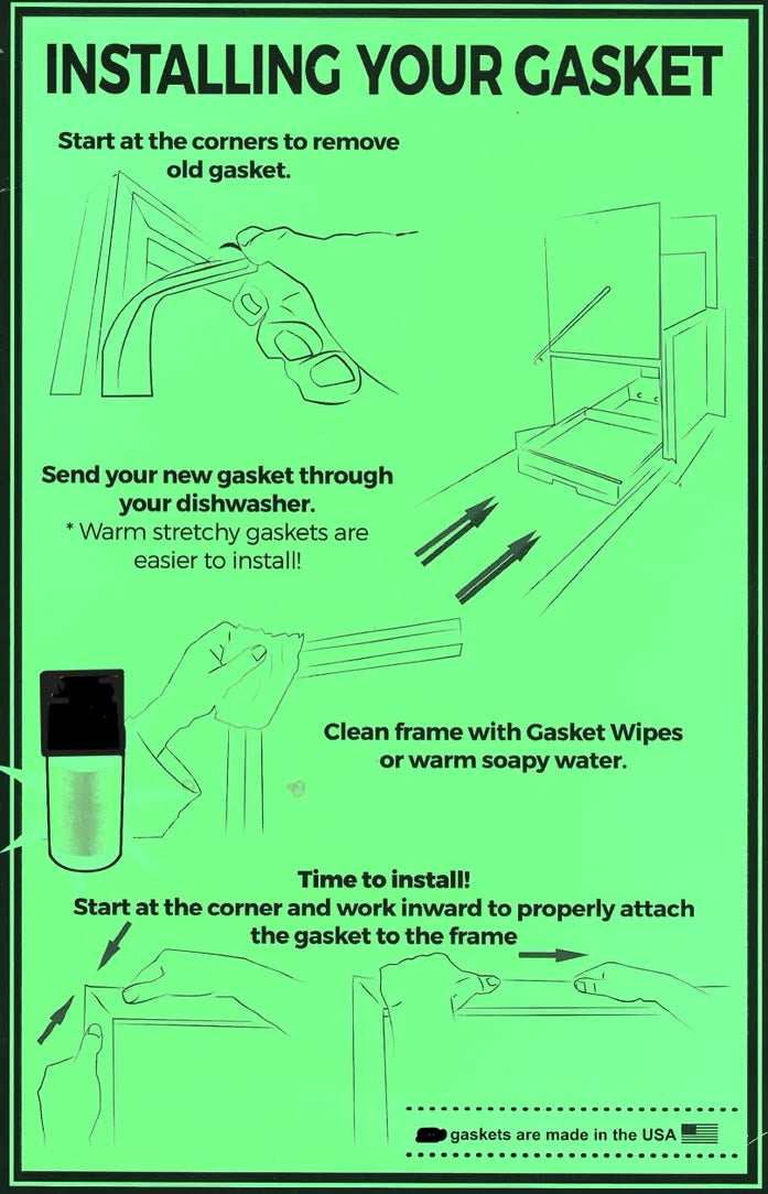 WTB 1/2 LG Door Gasket